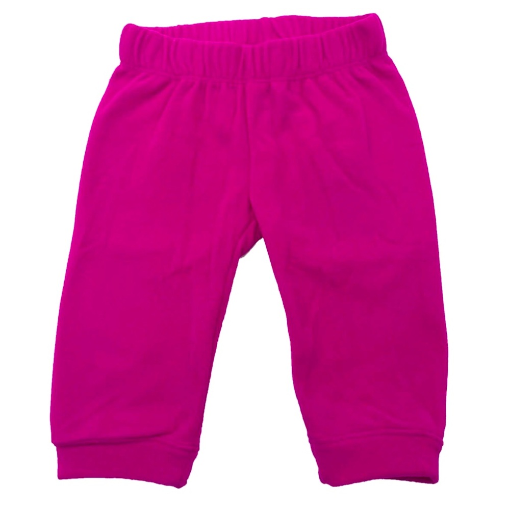 The North Face Baby Infants Girls Baby Pink Elastic-Waist Fleece Snow Pants 3-6M - Picture 2 of 2